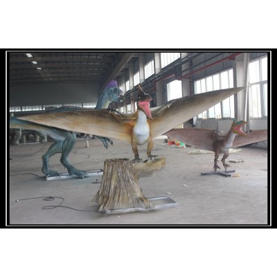 2017 hot sale China high quality life-size real animatronic dinosaur model