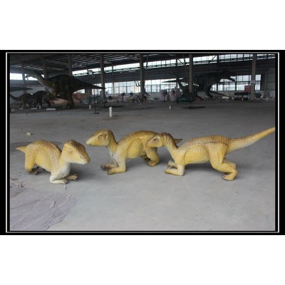 Adventure games outdoor dinosaur model