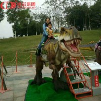 Hot selling Real Life Size Animatronic amusement park dinosaur ride